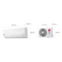 LG S12ET A++ 12000 BTU Smart  Wall Split Air Conditioner with Heat Pump