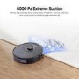 Roborock S8 Robot Vacuum Cleaner with DuoRoller Brush and VibraRise Mopping 6000Pa - Black