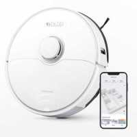 Roborock S8 Robot Vacuum Cleaner with DuoRoller Brush and VibraRise Mopping 6000Pa - White Roborock S8 Robot Vacuum Cleaner with DuoRoller Brush and VibraRise Mopping 6000Pa - White