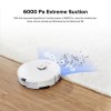 Roborock S8 Robot Vacuum Cleaner with DuoRoller Brush and VibraRise Mopping 6000Pa - White