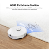 Roborock S8+ Robot Vacuum Cleaner with RockDock Plus DuoRoller Brush and VibraRise Mopping system 6000Pa - White