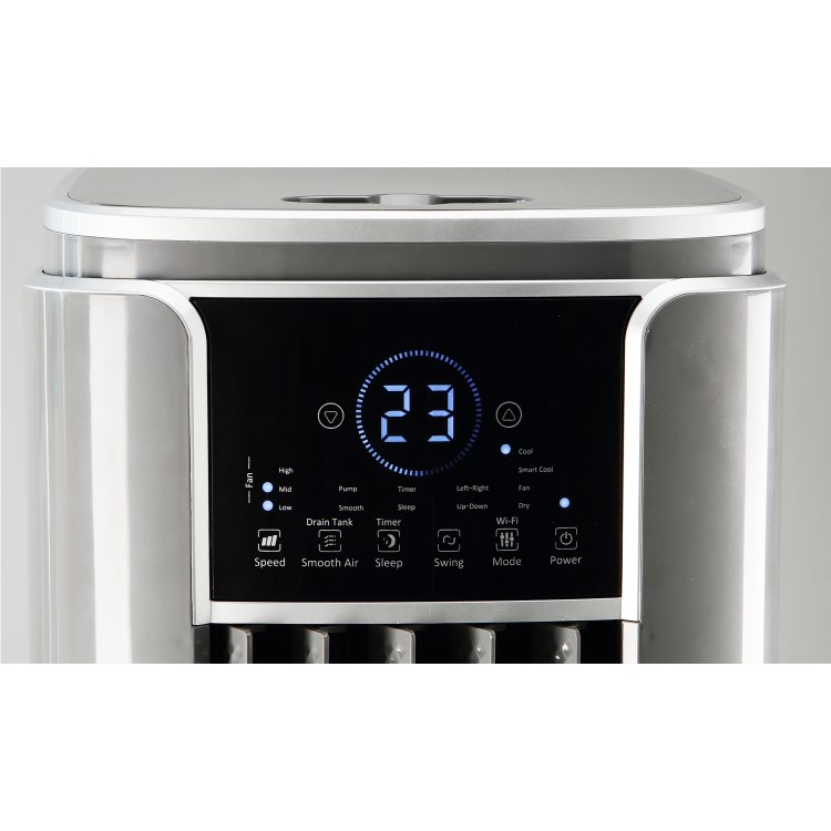 Refurbished electriQ SupremeCool 8000 BTU Quiet Portable Air Conditioner No Remote