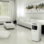 GRADE A1 - Amcor SF10000E slimline portable Air Conditioner for rooms up to 20 sqm
