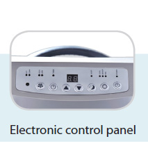 GRADE A1 - Amcor SF12000 slimline portable Air Conditioner for rooms up to 28 sqm