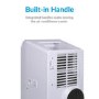 GRADE A2 - Amcor SF12000 slimline portable Air Conditioner for rooms up to 28 sqm