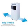 GRADE A2 - Amcor SF12000 slimline portable Air Conditioner for rooms up to 28 sqm