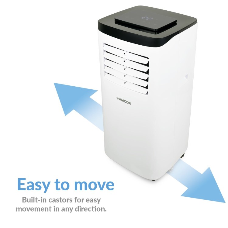 GRADE A2 - Amcor SF8000E Portable Air Conditioner for rooms up to 18 sqm