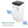 GRADE A3 - Amcor 7000 BTU Slim & Portable Air Conditioner for rooms up to 18 sqm 