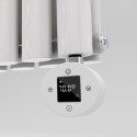 SHE-0.8W White electriQ 800W Thermostatic Wi-Fi Heating Element for Electric Radiators Dual-fuel or Towel rail - Plug-In and Hardwired Options