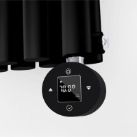 Black electriQ 1200W Thermostatic Wi-Fi Heating Element for Electric Radiators Dual-fuel or Towel rail - Plug-In and Hardwired Options Black electriQ 1200W Thermostatic Wi-Fi Heating Element for Electric Radiators Dual-fuel or Towel rail - Plug-In and Hardwired Options