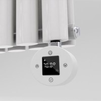 White electriQ 1200W Thermostatic Wi-Fi Heating Element for Electric Radiators Dual-fuel or Towel rail - Plug-In and Hardwired Options White electriQ 1200W Thermostatic Wi-Fi Heating Element for Electric Radiators Dual-fuel or Towel rail - Plug-In and Hardwired Options