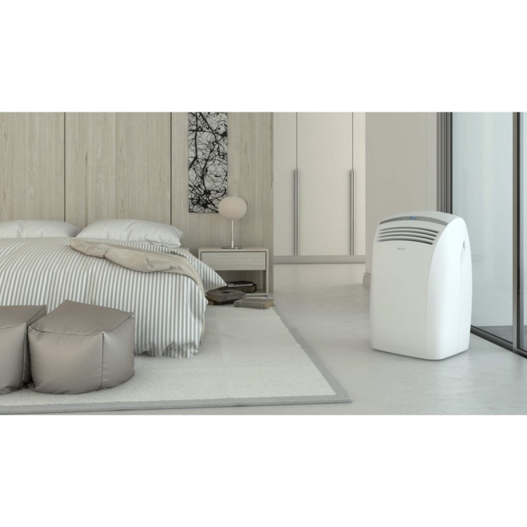 GRADE A1 - As new but box opened - Olimpia Splendid SILENT 10000 BTU Ultra Quiet Portable Air Conditioner for rooms up to 28 sqm 