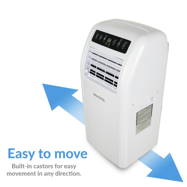 GRADE A2 - electriQ SILENT10 - 9000 BTU Quiet Air Conditioner for rooms up to  25 sqm