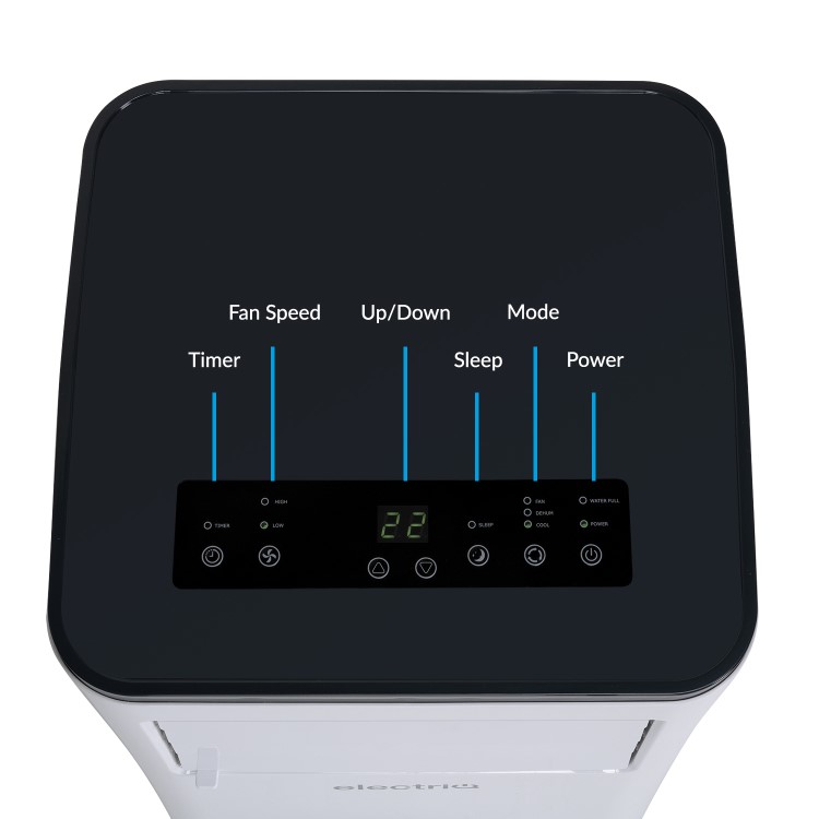 electriQ SILENT10  9000 BTU Quiet Air Conditioner for rooms up to  25 sqm