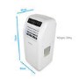 GRADE A2 - electriQ SILENT10 - 9000 BTU Quiet Air Conditioner for rooms up to  25 sqm