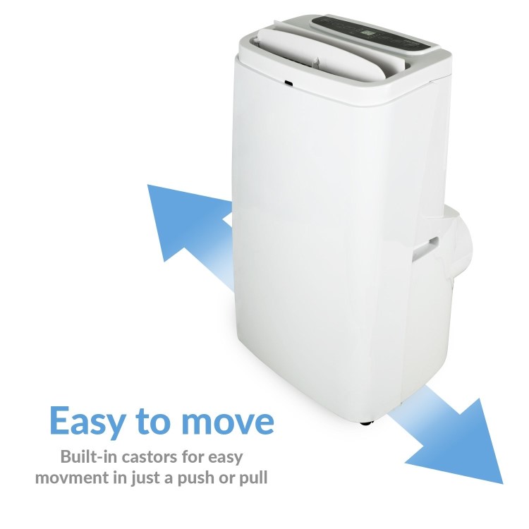 Refurbished electriQ SILENT16 16000 BTU Quiet Portable Air Conditioner for large rooms up to 42 sqm