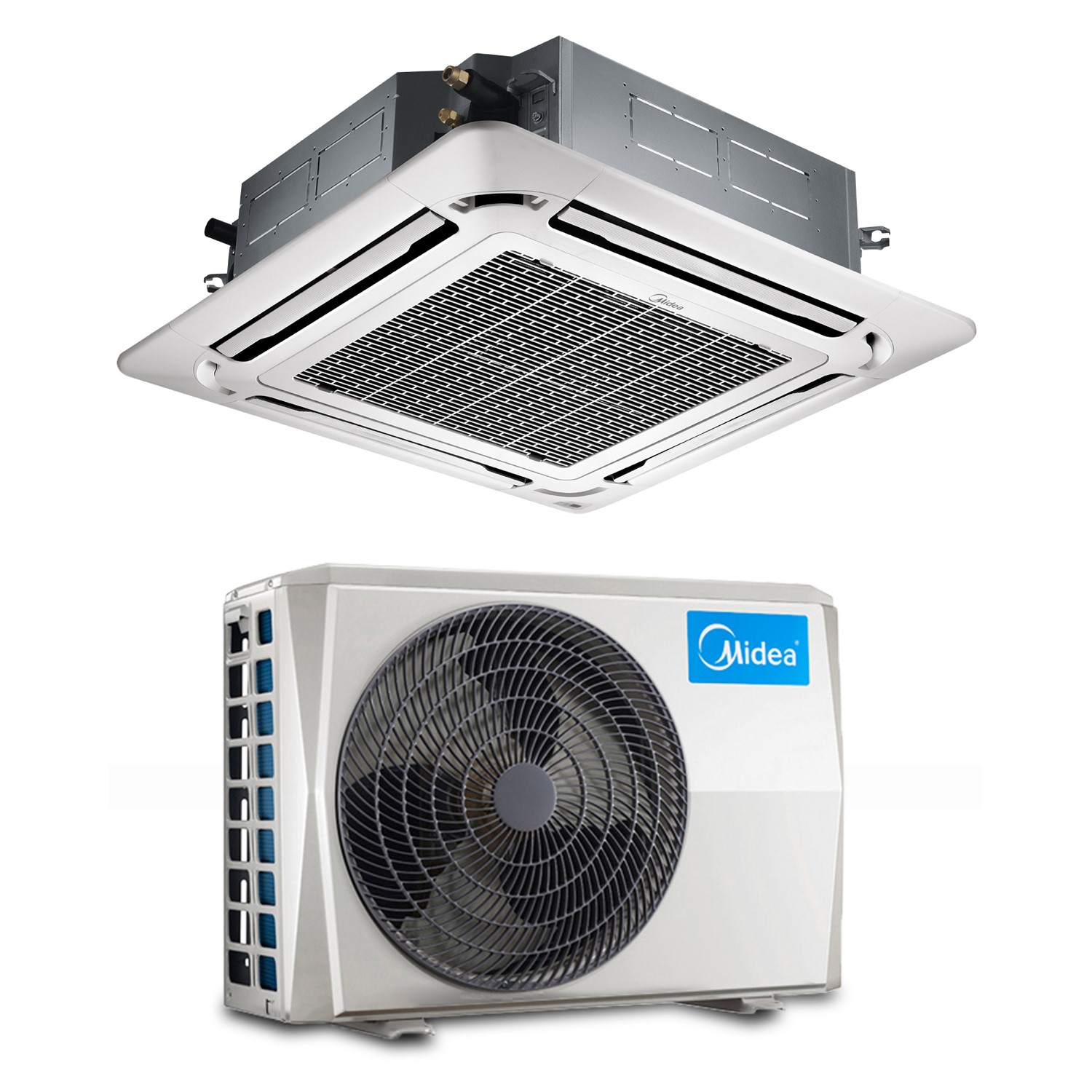 Buy 24000 Btu 7kw A A Scop 4 Super Slim Ceiling Cassette Air Conditioning System With Heat Pump And 5 Years Warranty From Aircon Direct