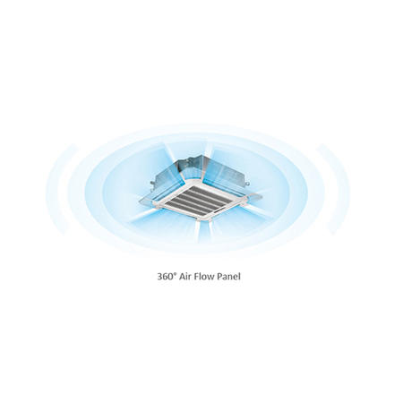 36000 BTU A++/A+ Super Slim Ceiling Cassette Air conditioner with heat pump and 5 years warranty