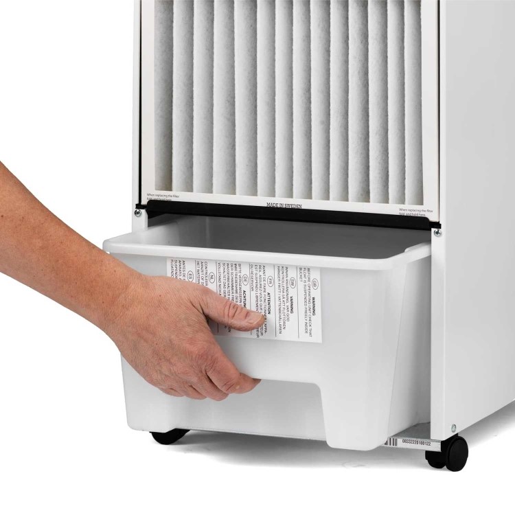 SW59FW Heavy-Duty Metal Dehumidifier41L/Day 11.4L Tank Continuous Drainage 230 Coverage