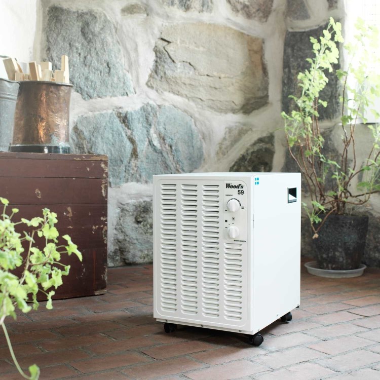 SW59FW Heavy-Duty Metal Dehumidifier41L/Day 11.4L Tank Continuous Drainage 230 Coverage