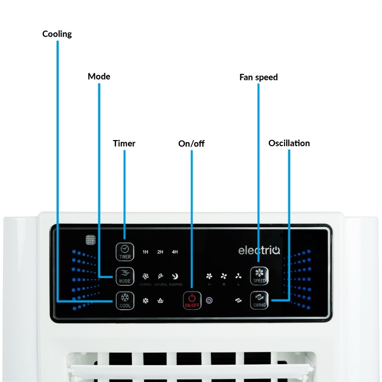 GRADE A2 - Slim20i 18L Evaporative Air Cooler and Air Purifier for areas up to 35 sqm
