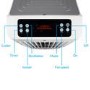 GRADE A3 - Slim40i 40L Slim Evaporative Air Cooler and Antibacterial Air Purifier for areas up to 45 sqm