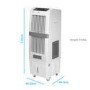 GRADE A2 - Slim40i 40L Slim Evaporative Air Cooler and Antibacterial Air Purifier for areas up to 45 sqm