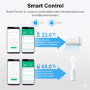 Tuya Smart WiFi Universal IR Remote & Temp Humidity Sensor with LCD Display &mdash; Control AC TV & Home Climate