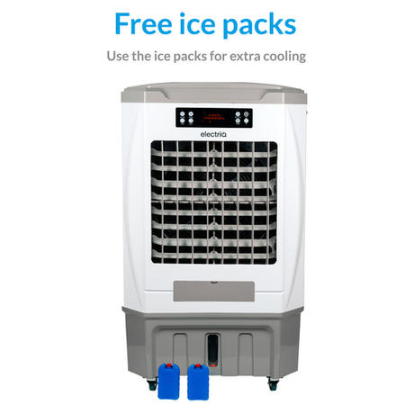 GRADE A1 - Storm100E 100L Powerful Evaporative Air Cooler for areas up to 100 sqm  