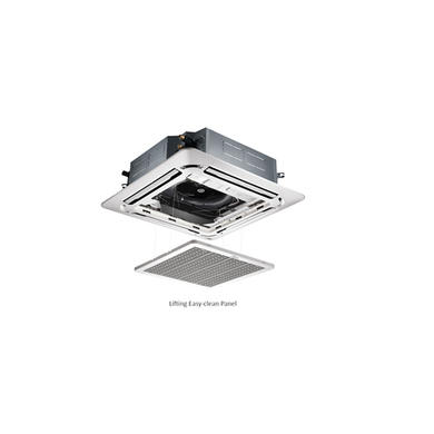 60000  BTU 18kW A+/A+++ Super Slim Twin Ceiling Cassette with two 30000 BTU indoor units to a single outdoor unit  - 5 years warranty  
