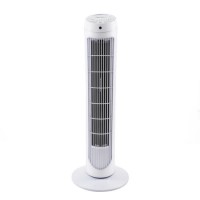 Refurbished electriQ 29 Inch Oscillating Tower Fan - White