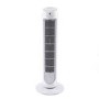 Refurbished electriQ 29 Inch Oscillating Tower Fan - White