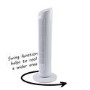 Refurbished electriQ 29 Inch Oscillating Tower Fan - White