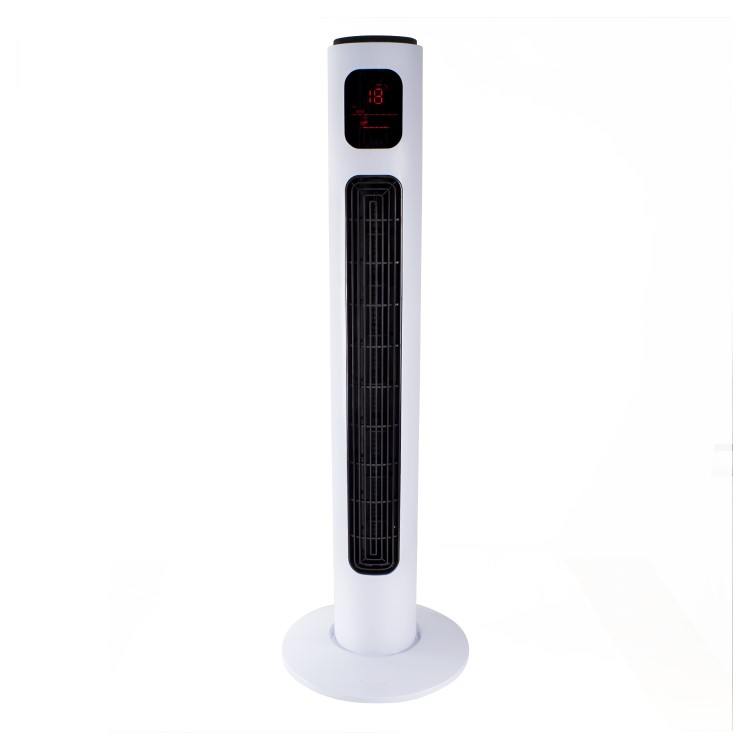 Refurbished electriQ 38 Inch Oscillating Tower Fan - White