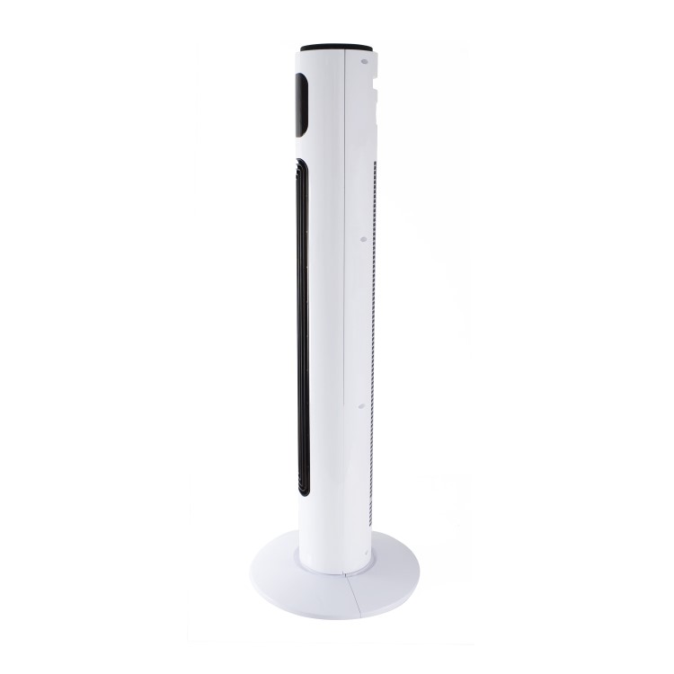 Refurbished electriQ 38 Inch Oscillating Tower Fan - White