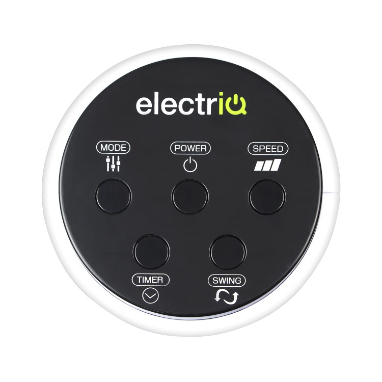 Refurbished electriQ 38 Inch Oscillating Tower Fan - White