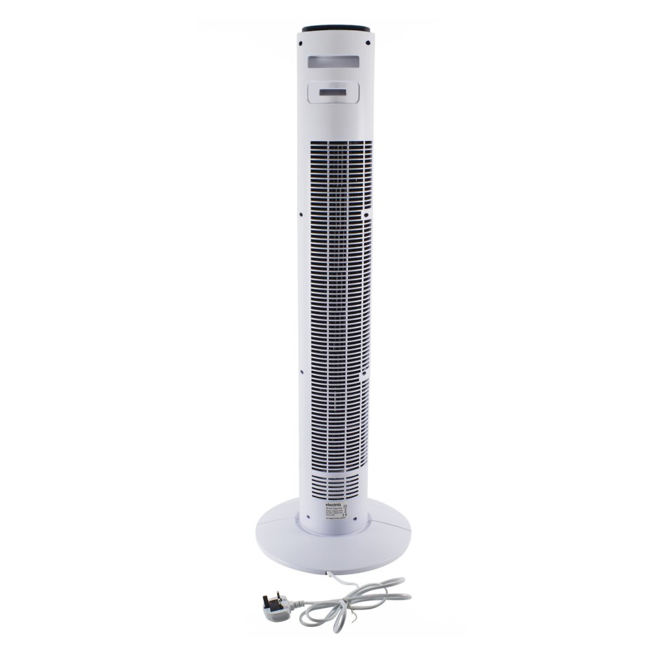 Buy electriQ 38 Inch Tower Fan with Temperature Display Remote Control