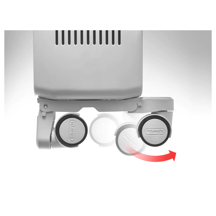 GRADE A2 - DeLonghi Dragon 4 2.5 kW Oil Filled Radiator 10 Fin with Digital Display and Increased Radiant Surface - 10 years warranty 