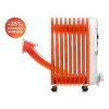 Delonghi Radia S 2kW Oil Filled Radiator with 5 Year Warranty - TRRS0920