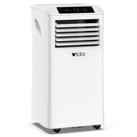 GRADE A2 - Portable Air Conditioner 7000 BTU 3-in-1 Air conditioning Air Cooler Dehumidifier with Fan Function Remote Control 24 Hours Timer & Window Venting Kit