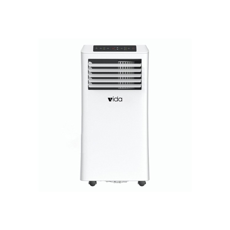 GRADE A2 - Portable Air Conditioner 7000 BTU 3-in-1 Air conditioning Air Cooler Dehumidifier with Fan Function Remote Control 24 Hours Timer & Window Venting Kit
