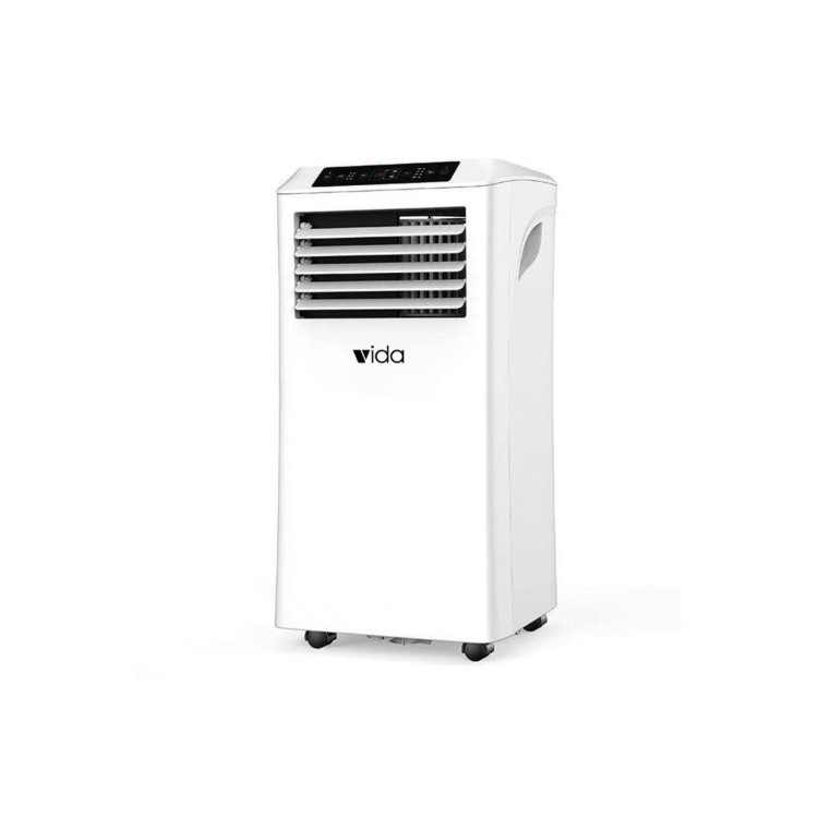 GRADE A2 - Portable Air Conditioner 7000 BTU 3-in-1 Air conditioning Air Cooler Dehumidifier with Fan Function Remote Control 24 Hours Timer & Window Venting Kit