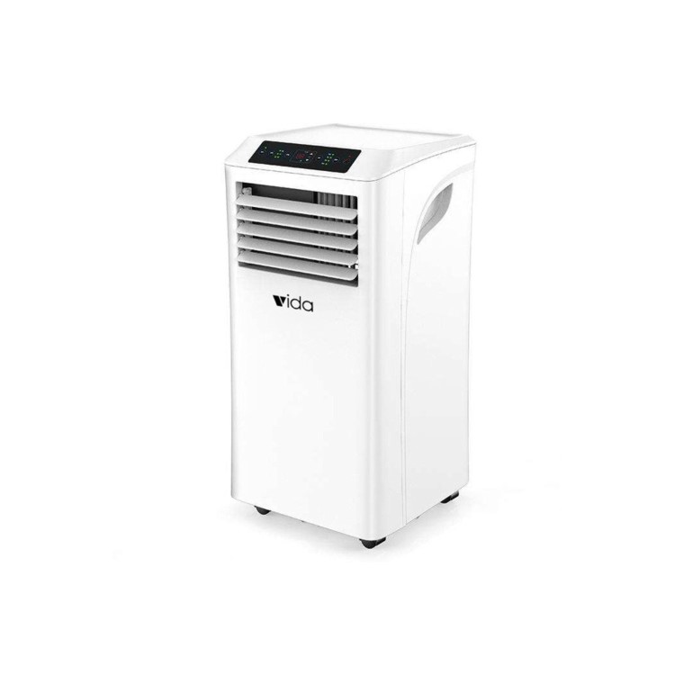 GRADE A2 - Portable Air Conditioner 7000 BTU 3-in-1 Air conditioning Air Cooler Dehumidifier with Fan Function Remote Control 24 Hours Timer & Window Venting Kit