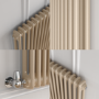 Reggio Cleopatra Vertical Double Column Traditional Radiator 1800x560mm 5279 BTU - Cast Iron Style