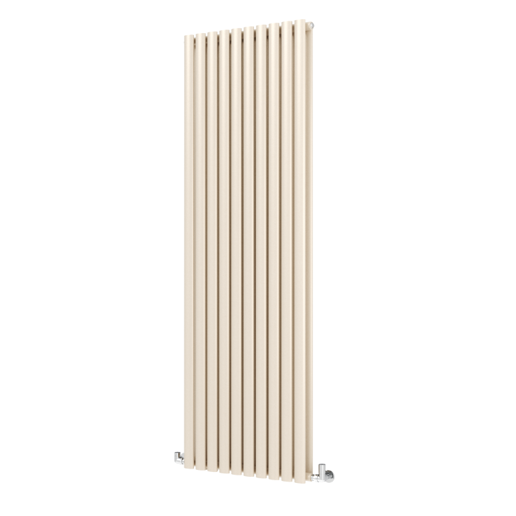 Sorrento Cleopatra Vertical Oval Designer Radiator 1800x590mm Double Panel 6229 BTU