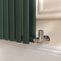 Sorrento Evergreen Vertical Oval Designer Radiator 1800x590mm Double Panel 6229 BTU