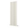 Sorrento Linen Vertical Oval Designer Radiator 1800x590mm Double Panel 6229 BTU