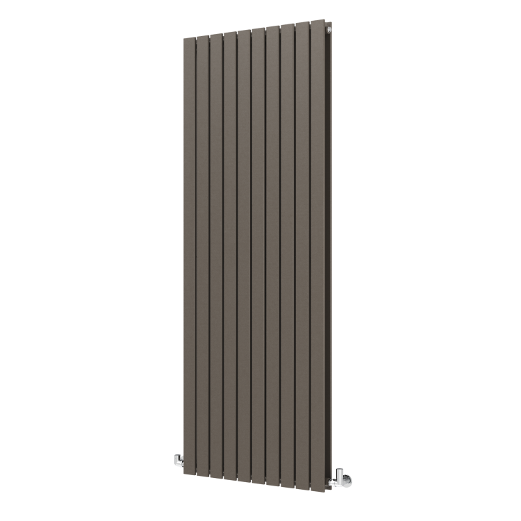 Riace Russet Vertical Flat Designer Radiator 1800x680mm Double Panel 6947 BTU