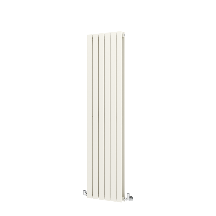 Riace Linen Vertical Flat Designer Radiator 1600x408mm Double Panel 3687 BTU