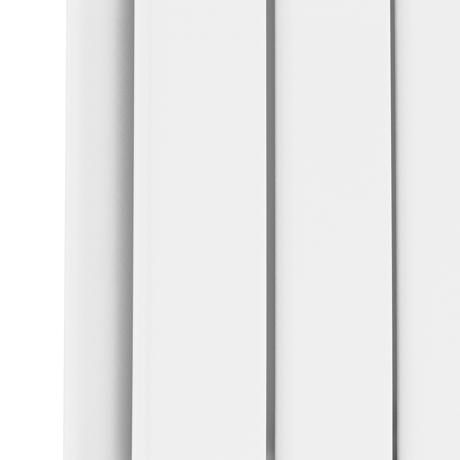 Buy GRADE A2 - Riace White Vertical Flat Designer Radiator 1600x408mm ...
